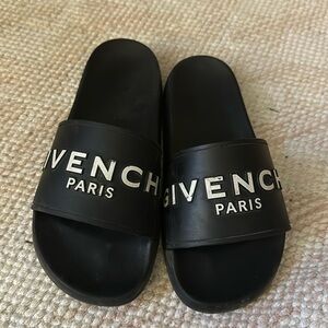 Givenchy Black Slides